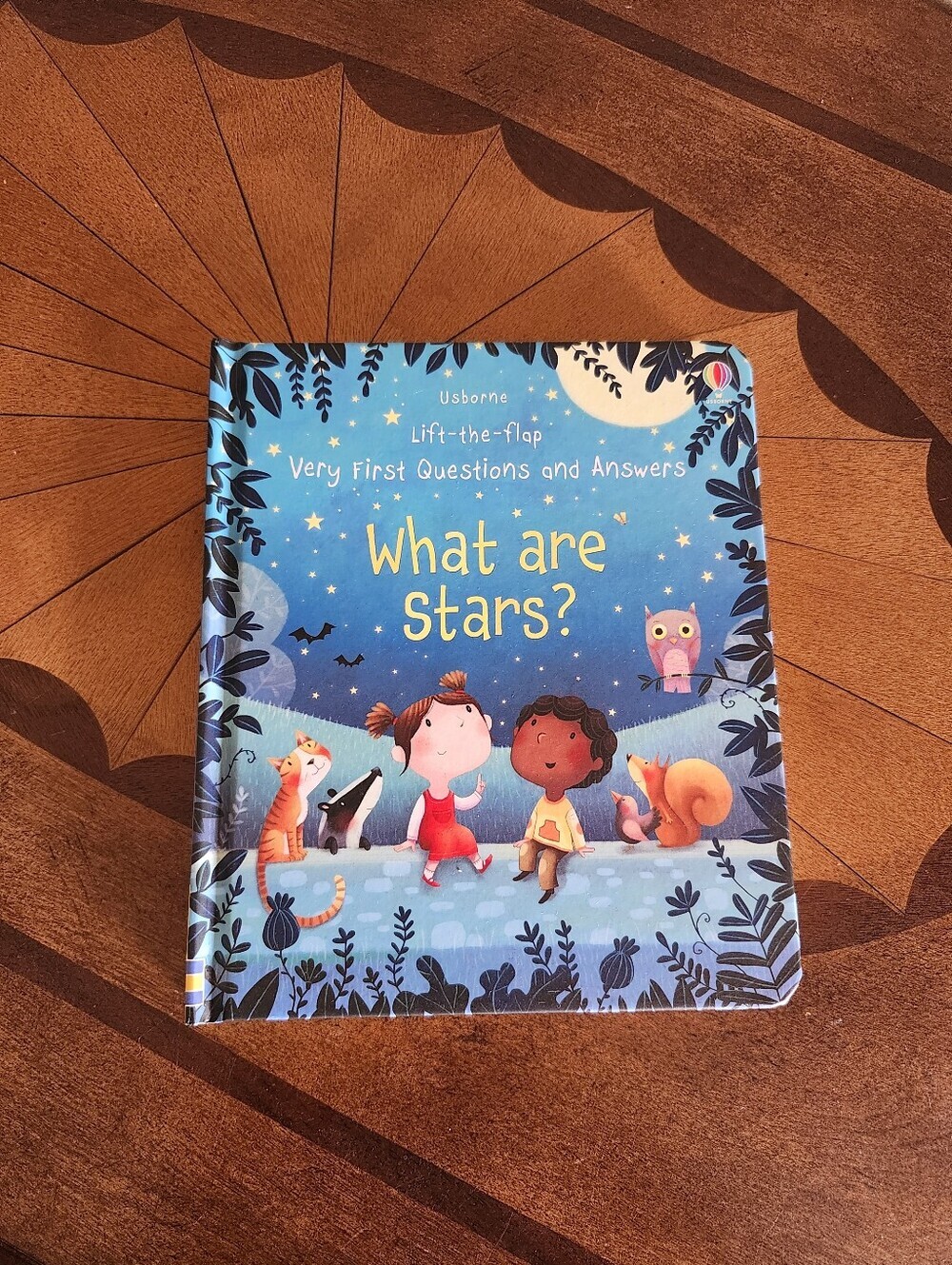 NWOT Usborne Children's Lift-the-Flap Book - What Are Stars